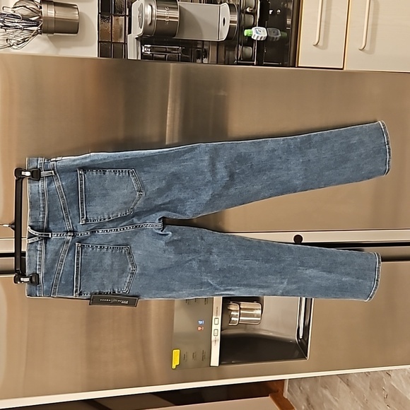 💕VERONICA BEARD💕 Ryleigh Slim-Straight Jeans Front Yoke Durango Blue 28 NWT - Picture 12 of 16